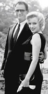 Marilyn Monroe with Arthur Miller
